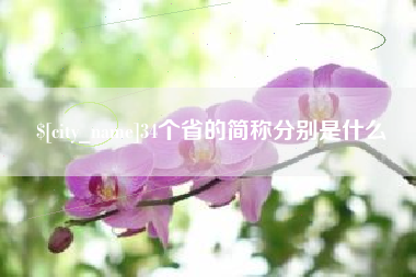 东台34个省的简称分别是什么