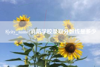 东台消防学校录取分数线是多少