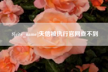 东台失信被执行官网查不到