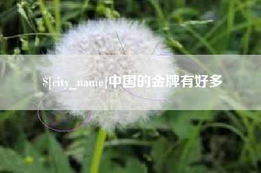东台中国的金牌有好多