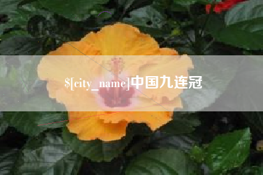 东台中国九连冠