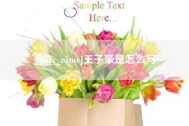 东台王子豪是怎么写