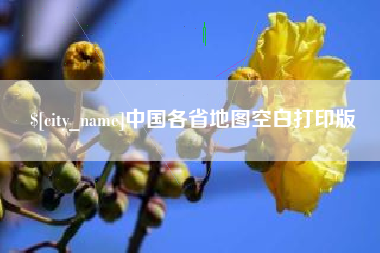 东台中国各省地图空白打印版