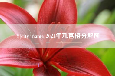 东台2021年九宫格分解图