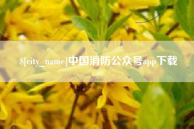 东台中国消防公众号app下载