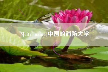 东台中国的消防大学