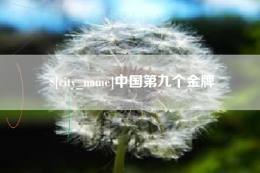 东台中国第九个金牌