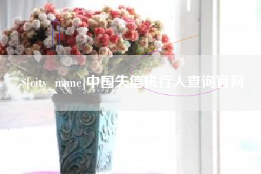 东台中国失信执行人查询官网