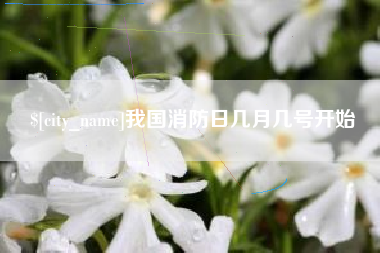 东台我国消防日几月几号开始