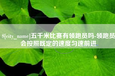 东台五千米比赛有领跑员吗-领跑员会按照既定的速度匀速前进