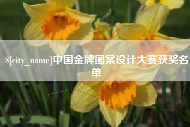 东台中国金牌图案设计大赛获奖名单