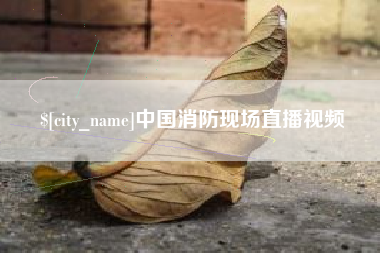 东台中国消防现场直播视频