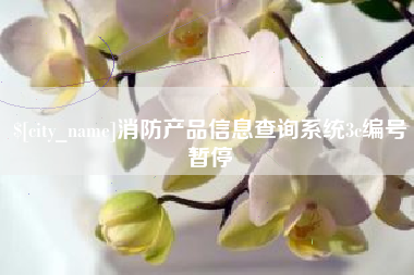 东台消防产品信息查询系统3c编号暂停
