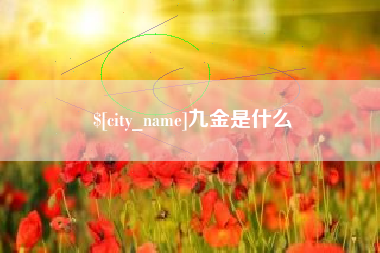 东台九金是什么