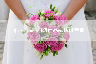 东台消防产品ccc认证查询